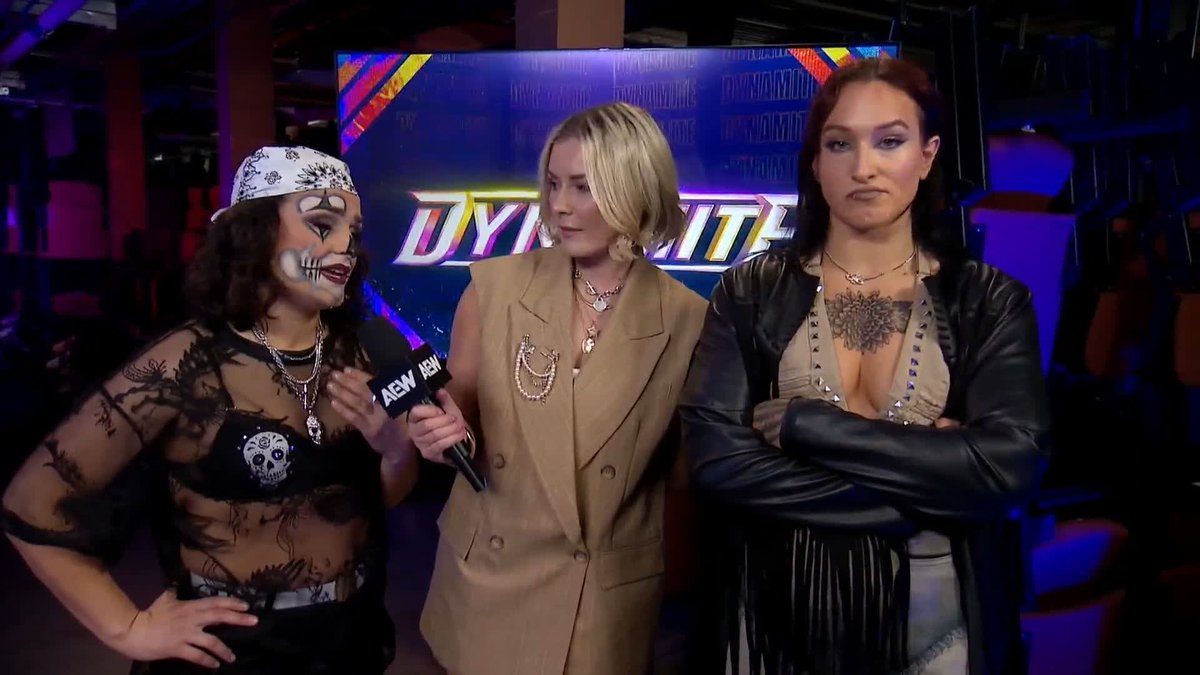 .Kris Statlander is dead set on revenge against the newly crowned #AEW Women’s World Champion Thekla, but Thunder Rosa is cleared and ready for a fight! Watch #AEWDynamite LIVE on TBS &amp; HBO Max