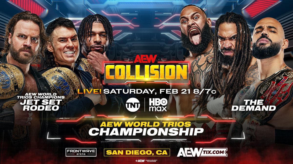 Business handled. The #AEW National Champion Lightskin Kingpin now looks to add more #AEW gold to The Demand’s collection! Watch #AEWDynamite LIVE on TBS &amp; HBO Max