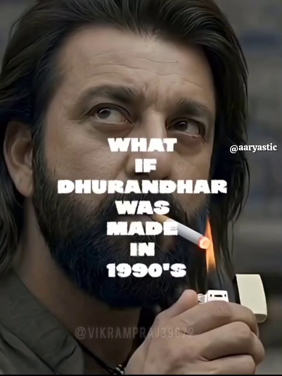 What if Dhurandhar was made in 1990's.