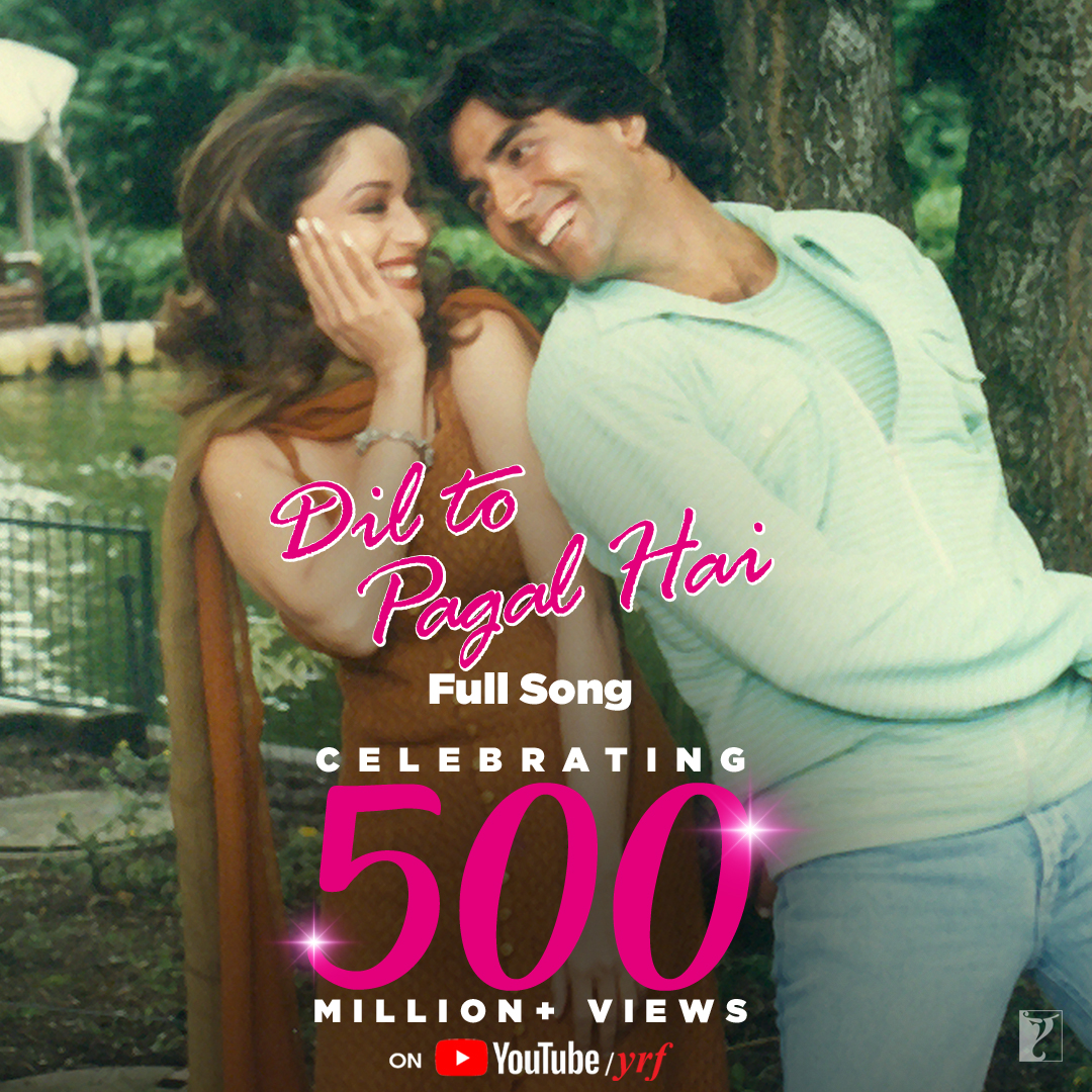 One song, a million hearts beating to the same feeling ♥️✨ #DilToPagalHai -