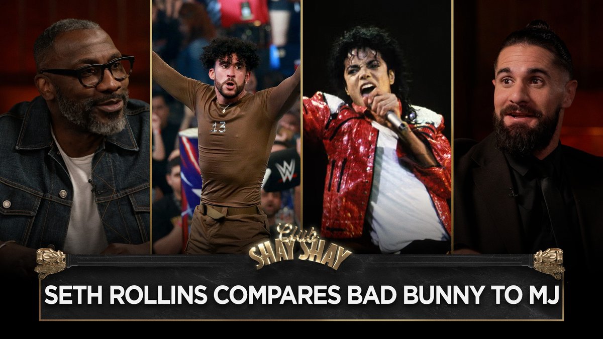 Seth Rollins On Bad Bunny: “This would’ve been like Michael Jackson in 1986 at Wrestlemania.” "This would’ve been like Michael Jackson in 1986 at WrestleMania. ... I have a ton of respect for Benito. He did not have to do that at all. What a stud." - Seth Rollins