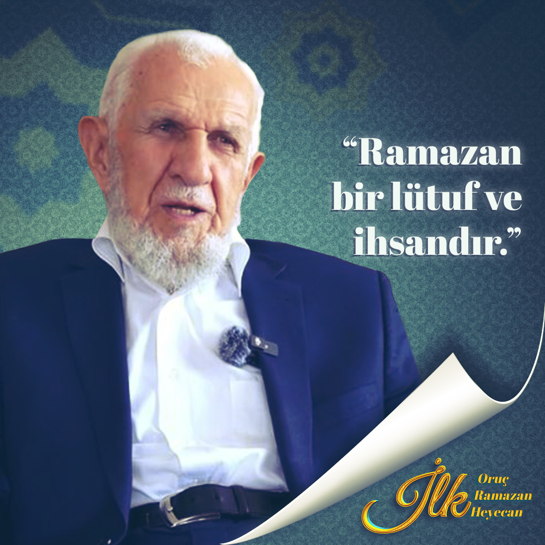 Çocuklukta başlayan heyecanla nice Ramazan yaşanır ömürde… 'İlk Oruç, İlk Ramazan, İlk Heyecan'ın konuğu Prof. Dr. Cevat Akşit.