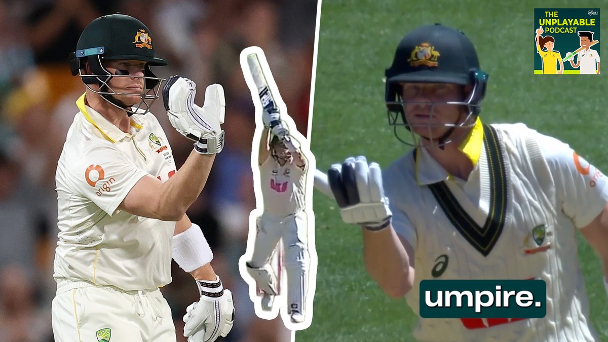 What's your favourite Steve Smith batting mannerism? #UnplayablePodcast | #T20WorldCup | Qantas