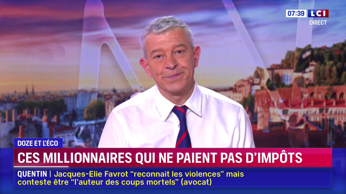 💶 13.000 millionnaires qui ne paient pas d'impôts 📺 Nicolas DOZE - LCI & L'Éco dans La Matinale LCI présentée par Jean-Baptiste Boursier 👇