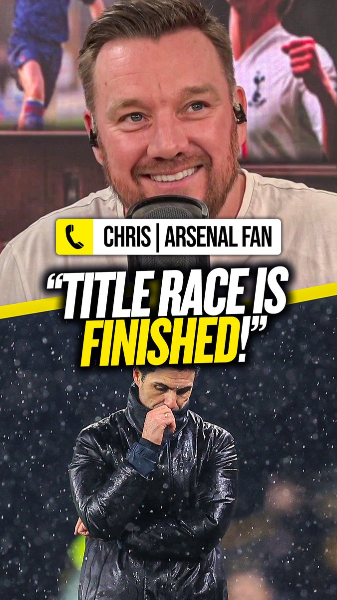 🍾 "They are bottle jobs!" 🔚 "The process is over, the title is over! It's finished!" This #AFC fan is furious with his side and manager after dropping more points in the title race with #MCFC! 😡🔥