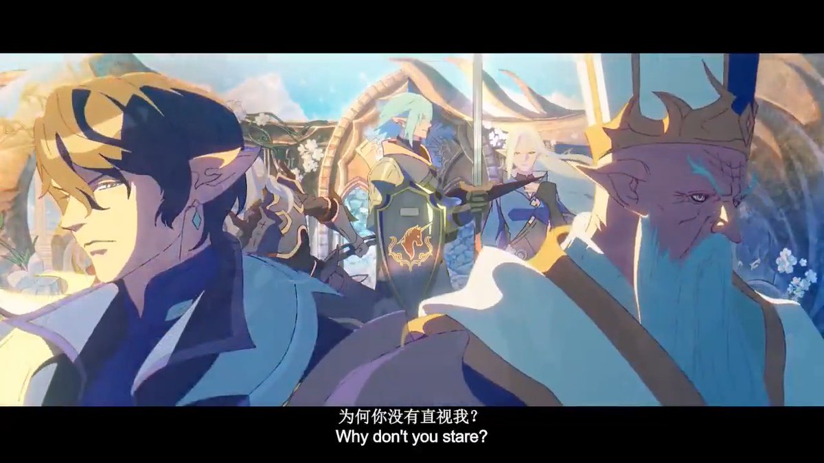 This amazing FFXIV anime opening made by 虫柚Qupa is absolutely stunning, especially AYMERIC IN ANIME FORM!!!!! 😭😭 This part especially made me cry 😭