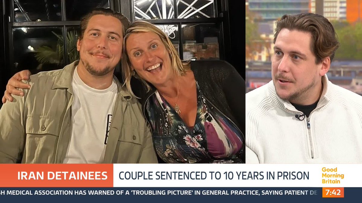 'It's hell on earth' British couple Lindsay & Craig Foreman, who were detained in Iran whilst on a motorcycling trip, accused of espionage, have been sentenced to 10 years in jail. Lindsay's son Joe talks to Adil Ray OBE & Ranvir about the conditions Lindsay and Craig are living in