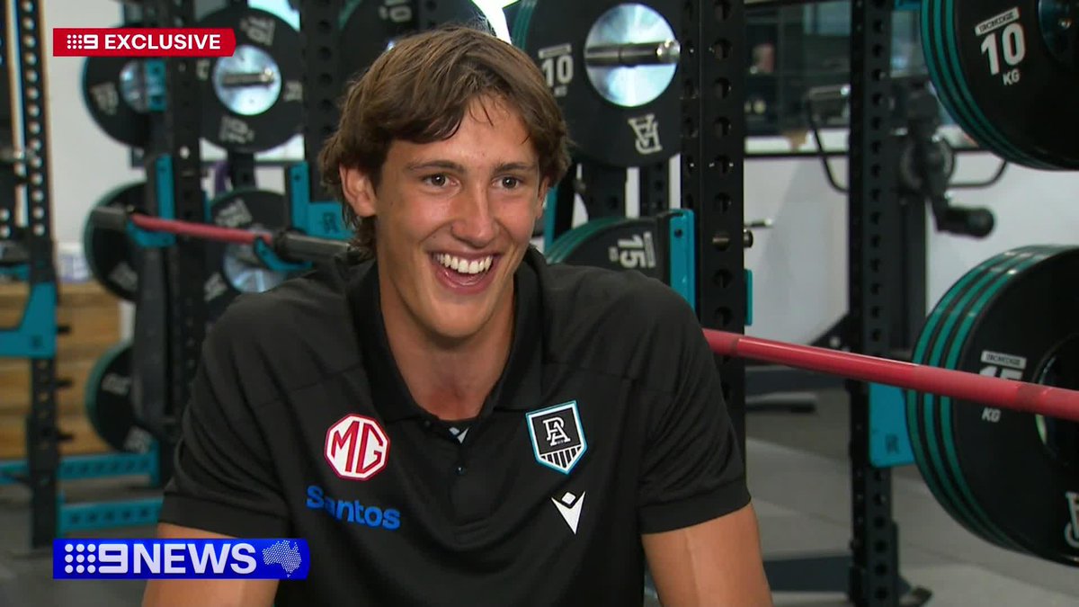 Rising Power defender Harrison Ramm will also suit up tomorrow night, having rocketed into Josh Carr's Round 1 calculations. #9News