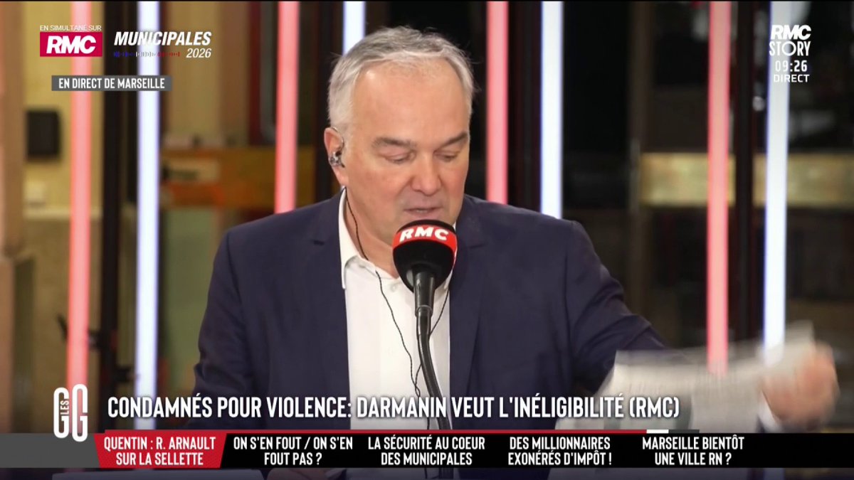 🗣️ Manu, chauffeur poids lourd au 3216 : "Les gens qui ont un casier judiciaire n'ont rien à faire en politique. Pour être pompier volontaire, il faut avoir un casier judiciaire vierge. Et eux vont siéger à l'Assemblée nationale, nous expliquer la vie en étant condamnés" #GGRMC