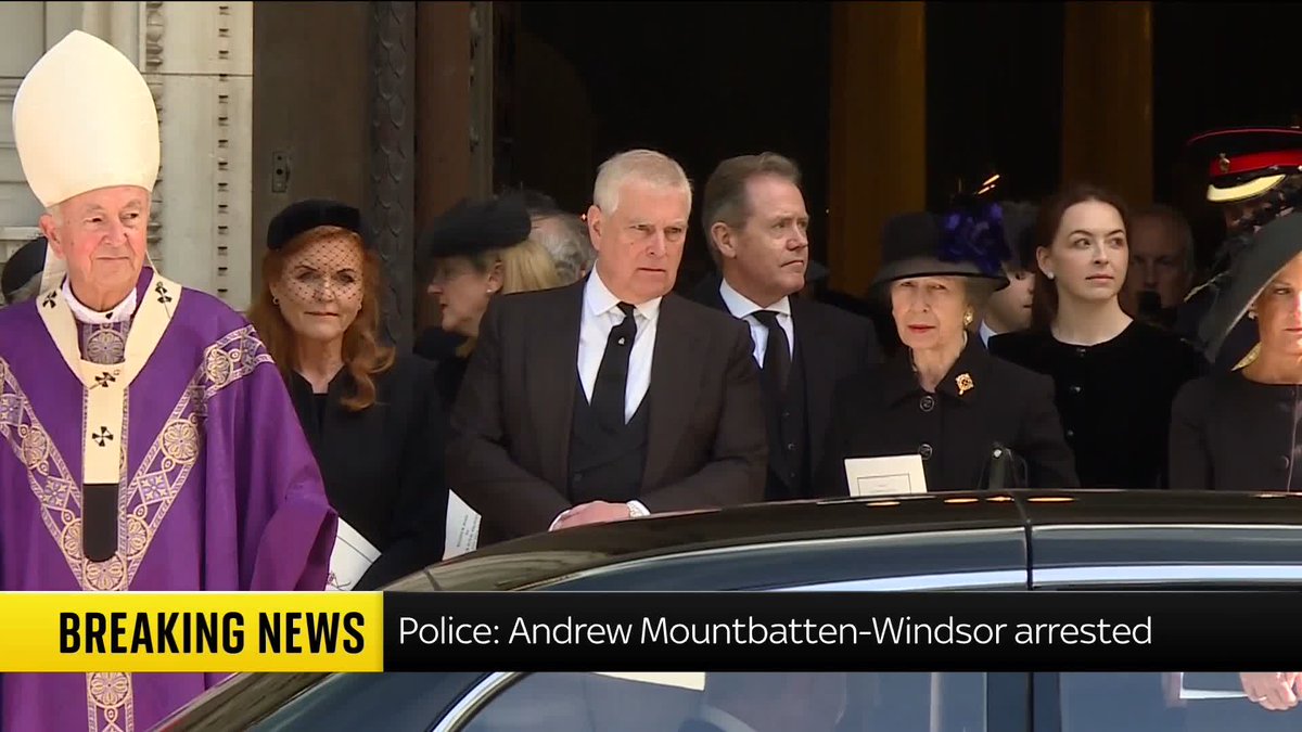 "This is an issue that the Royal Family have very little control over" Following Andrew Mountbatten-Windsor's arrest, Sky's Rhiannon Mills says this was becoming too much of a distraction for the Royal Family 📺 Sky 501, Virgin 602, Freeview 233