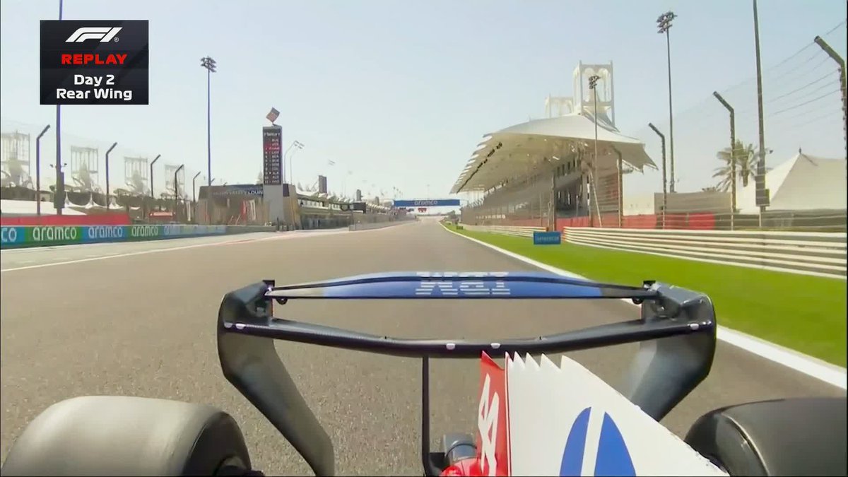 An on-board look at THAT Ferrari rear wing 👀