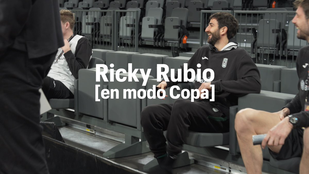 💚 Volver a ver a Ricky Rubio jugar una #CopaACB es un regalo para los que amamos este deporte, pero... Escuchar a Ricky Rubio hablar así de la #CopaACB es, simplemente, 𝙥𝙤𝙧 𝙡𝙤 𝙦𝙪𝙚 𝙟𝙪𝙜𝙖𝙢𝙤𝙨. ¡Nos subimos al autobús camino al Roig Arena con Club Joventut Badalona y Ricky!