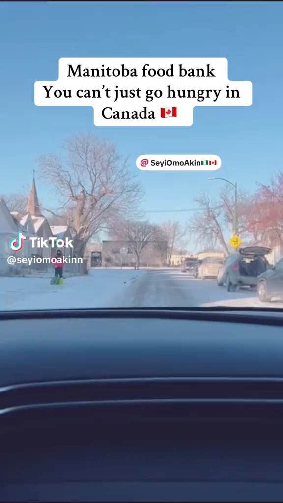 Food banks in Canada should start checking residency status &amp; income levels and restrict their services to Canadian citizens &amp; PRs in need. Otherwise, idiots like Seyi Omo Akin (Nigerian grifter in Winnipeg) will continue promoting them as “free food for everyone”