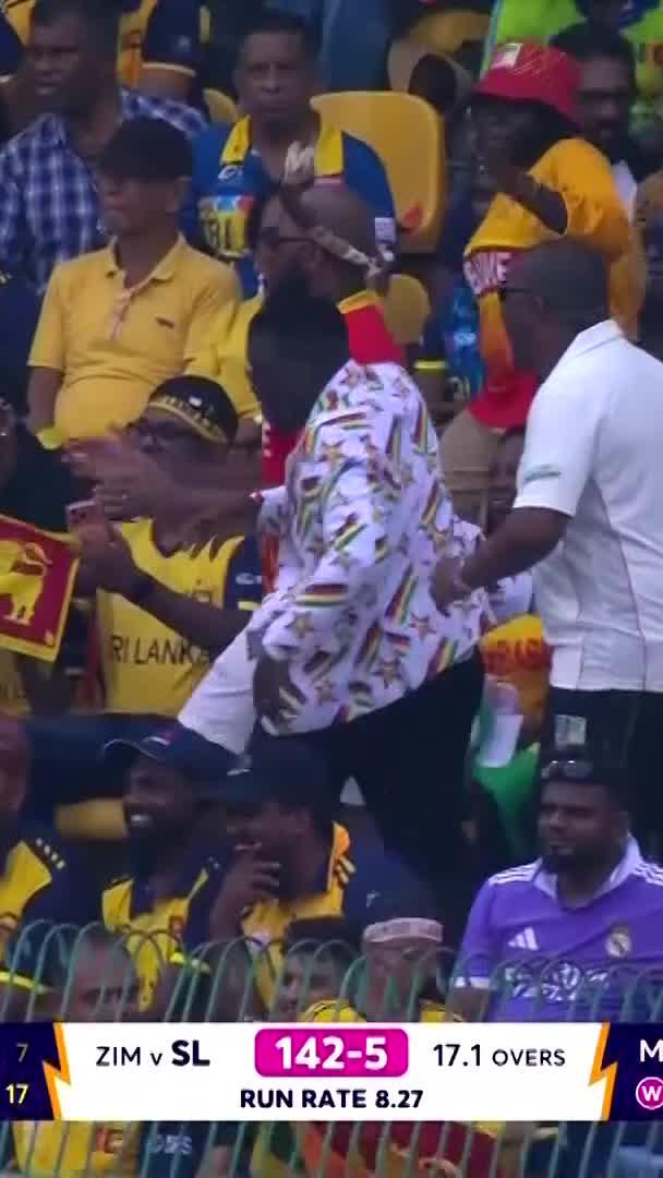 The Zimbabwean fans have been so good at the #T20WorldCup 🇿🇼🎉 📺 Stream on DStv: