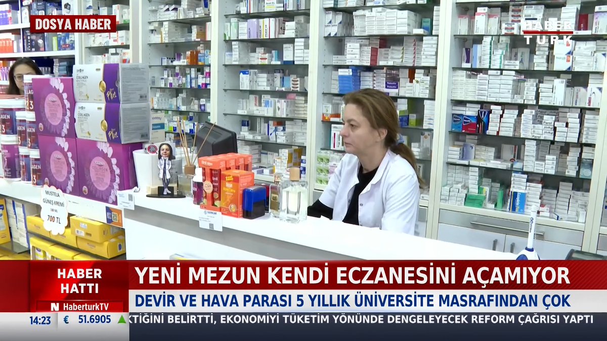 Mezun eczacı: Diploma var, para yok Eczane açacaksa devir, ruhsat, hava parası ödemesi gerek.