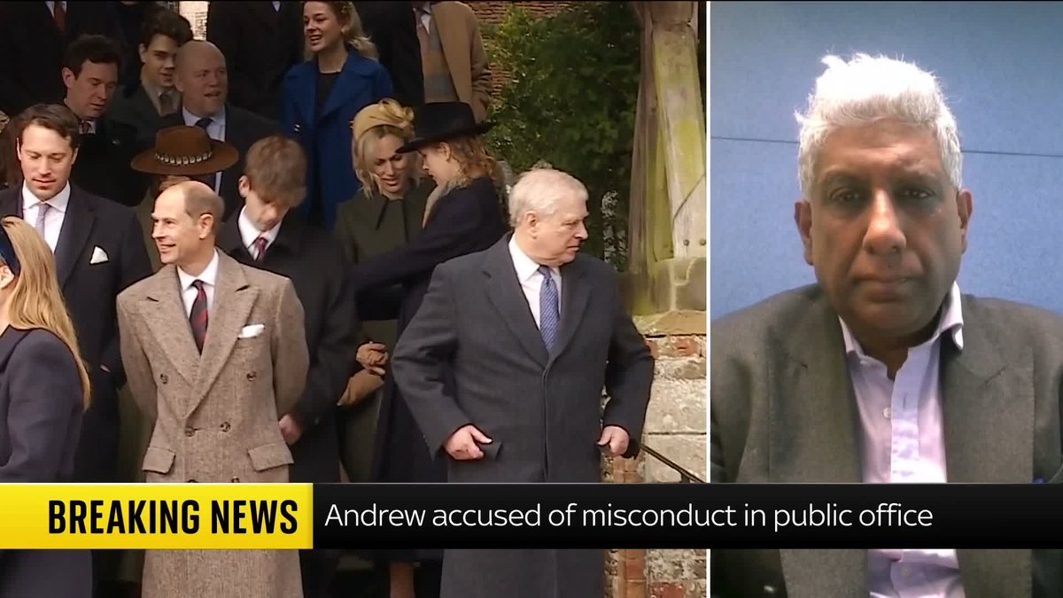 'You don't have to arrest somebody you are investigating... so to actually arrest would suggest there is significant evidence' Former chief superintendent at the Met Police Dal Babu talks to Gareth Barlow about what Andrew's arrest means.