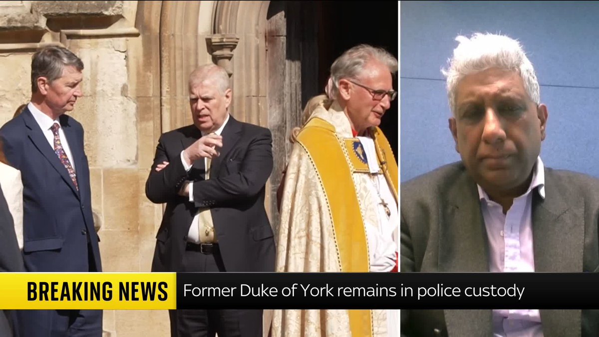 Former chief superintendent at the Met Police Dal Babu tells Gareth Barlow what types of evidence the police might be looking for when they come to search Andrew's properties ⬇️ Latest: 📺 Sky 501, Virgin 602, Freeview 233 and YouTube