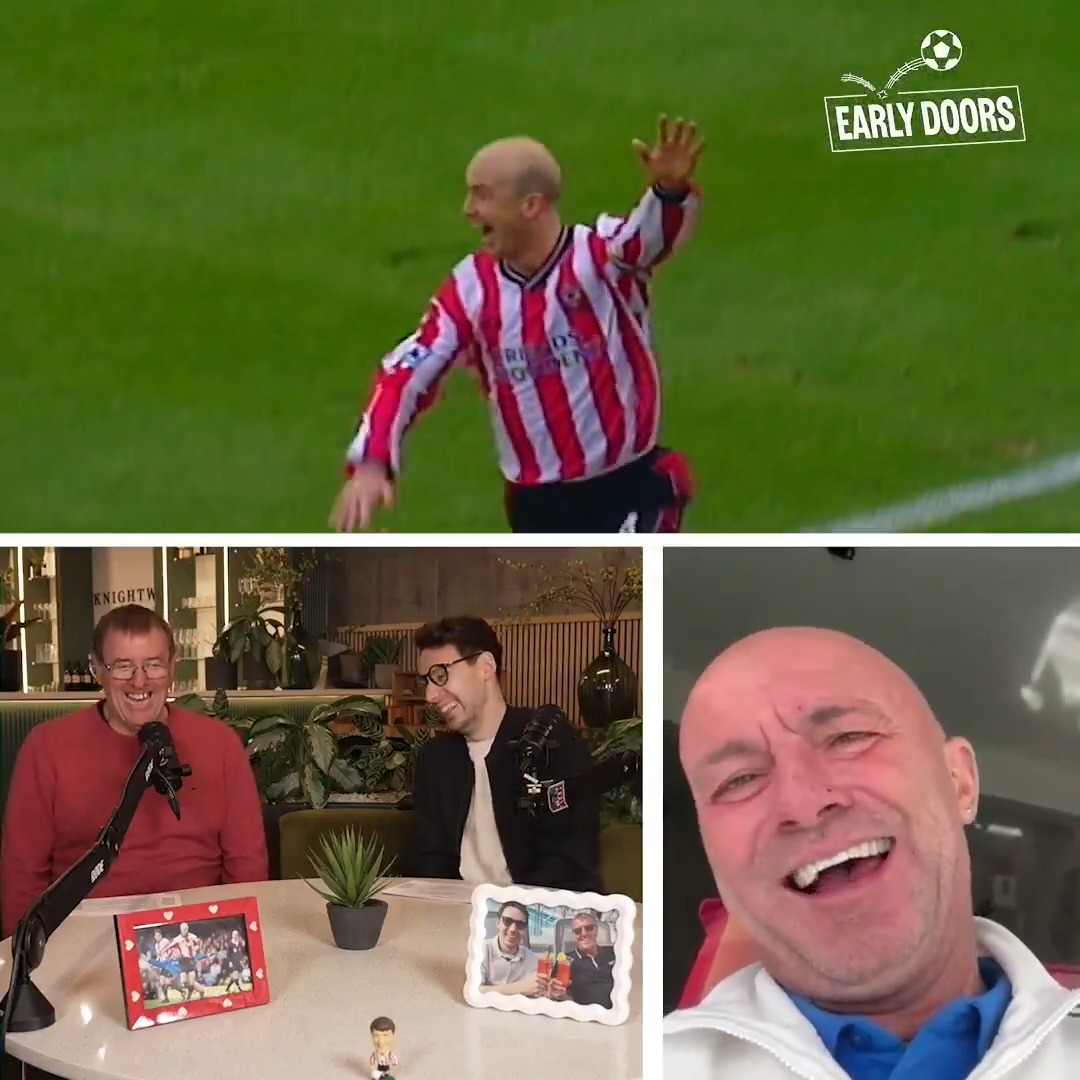 "Touch like it was off a trampoline!" 😳 "Imagine if I'd have missed that!" 😅 📺 Chris Marsden joins Early Doors: