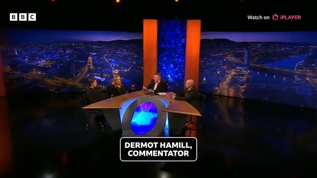 Dermot is 22 years old - why are young people like him from a nationalist background not considering a career in policing? Dermot Hamill | #NolanLIVE | BBC iPlayer
