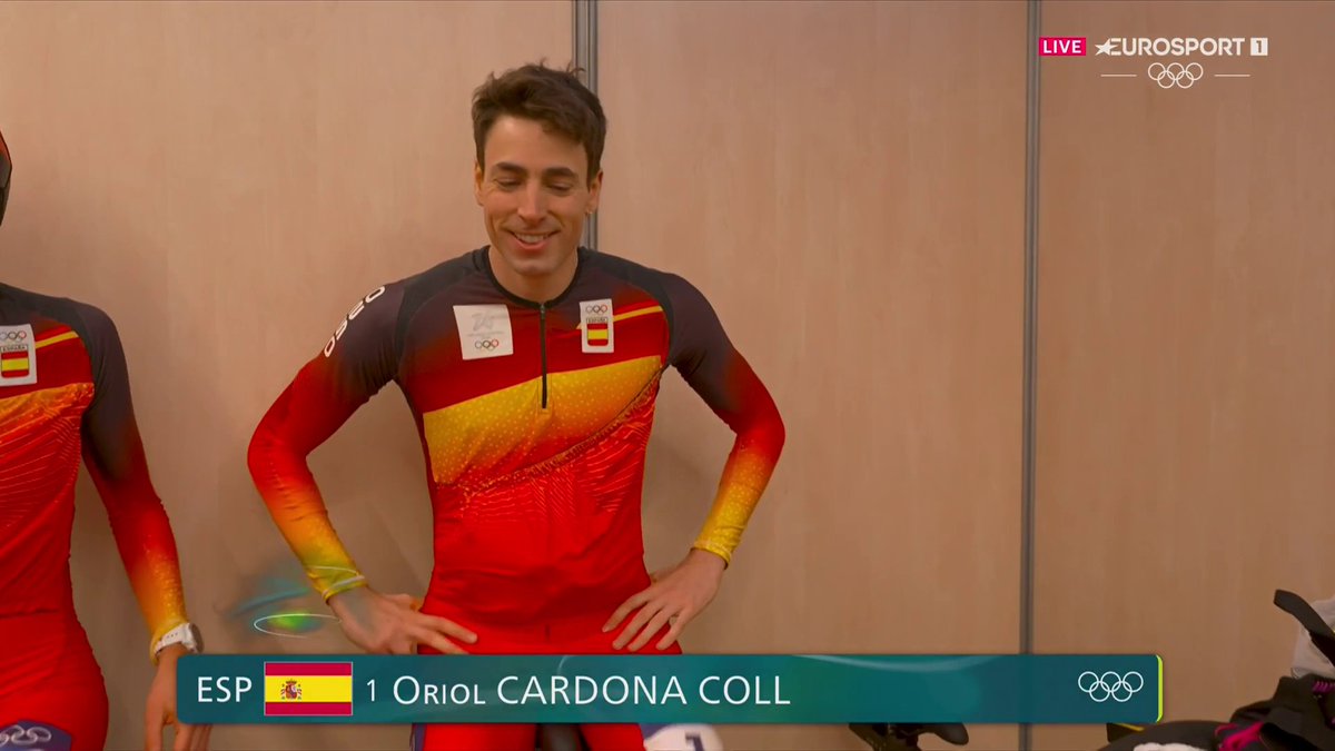 La sonrisa de Oriol y Ot antes de la final masculina. #MilanoCortina2026