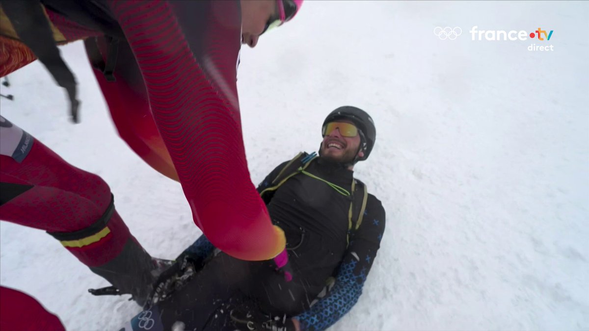 🇫🇷🥉 ALERTE MÉDAILLE THIBAULT ANSELMELT EST MÉDAILLE DE BRONZE EN SPRINT DE SKI ALPINISME !! #MilanoCortina2026