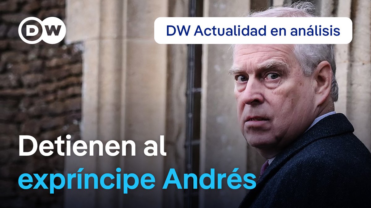 🟣 Por sus lazos con Jeffrey Epstein, arrestan al expríncipe Andrés en Reino Unido Su detención estaría vinculada a la filtración de documentos confidenciales del gobierno británico al pederastra Jeffrey Epstein, cuando era enviado comercial de la monarquía. "La justicia debe seguir su curso", dijo tras difundirse la noticia el rey Carlos III, hermano de Andrés.