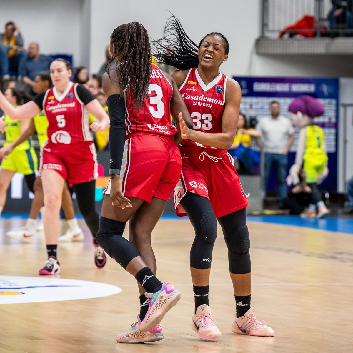 Zaragoza in full speed 😮‍💨 #EuroLeagueWomen x Casademont Zaragoza