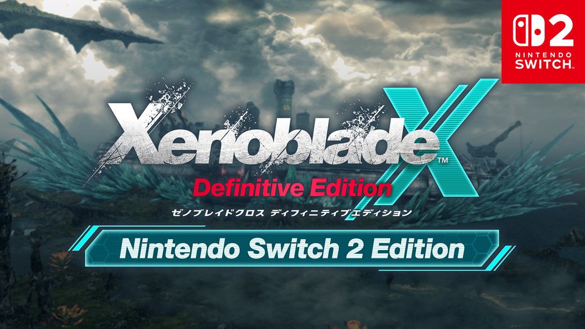 [任天堂HP]『ゼノブレイドクロス ディフィニティブエディション Nintendo Switch 2 Edition』をニンテンドーeショップで配信開始しました。 未知の惑星「ミラ」での冒険をより鮮やかに、より滑らかにお楽しみいただけます。 紹介映像と公式サイトを公開しています。