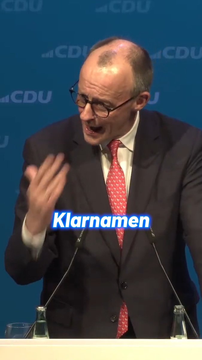 Klarnamen-Pflicht im Internet, aber nicht an der Grenze: Das ist das Deutschland des Friedrich Merz und der CDU. Deshalb AfD!