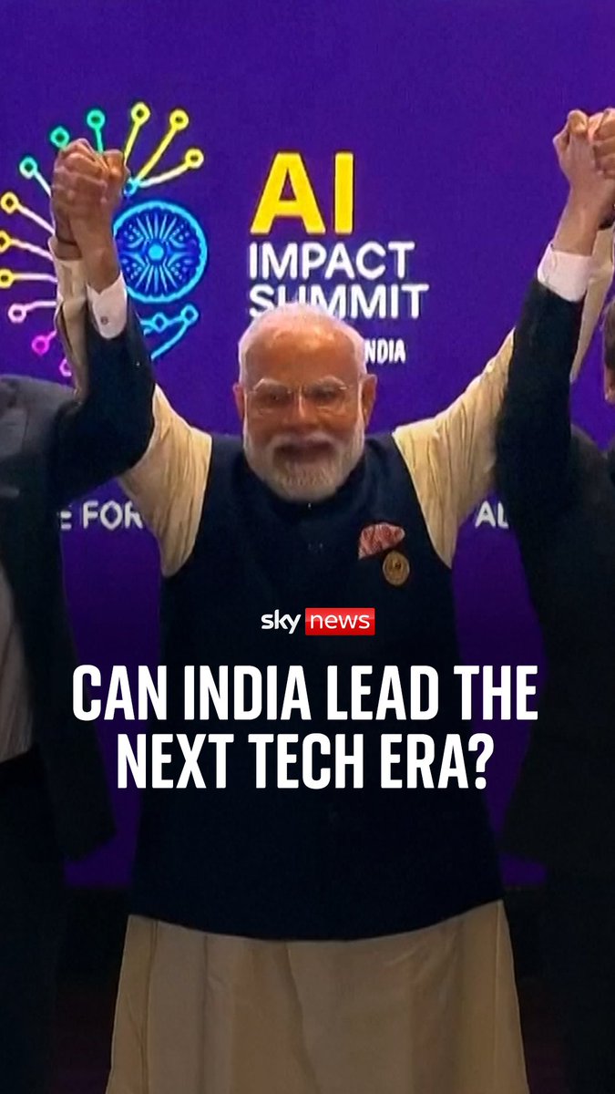 Can India lead the next tech era? With almost 20% of the world's data and one of the largest AI workforces, India wants to demonstrate it's a serious player in the world of tech