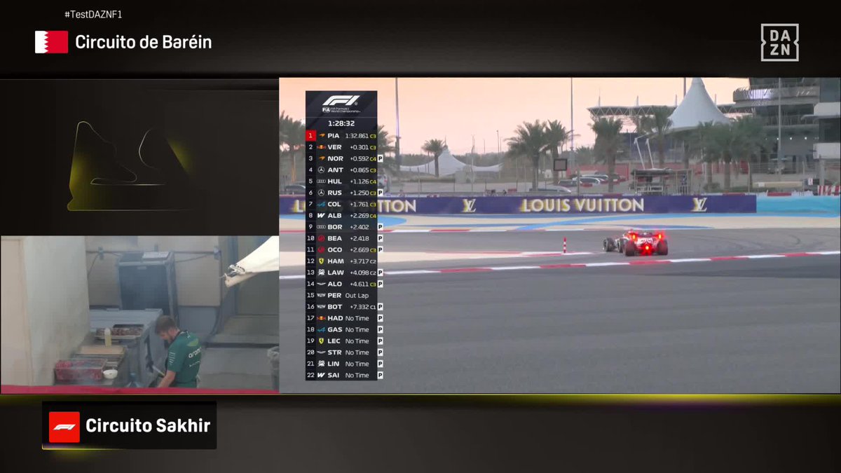 IMAGEN DAZN 🎥 ¡Cazamos a Aston Martin haciendo una barbacoa! 🥩🔥 #TestDAZNF1 #F1Testing 🏁