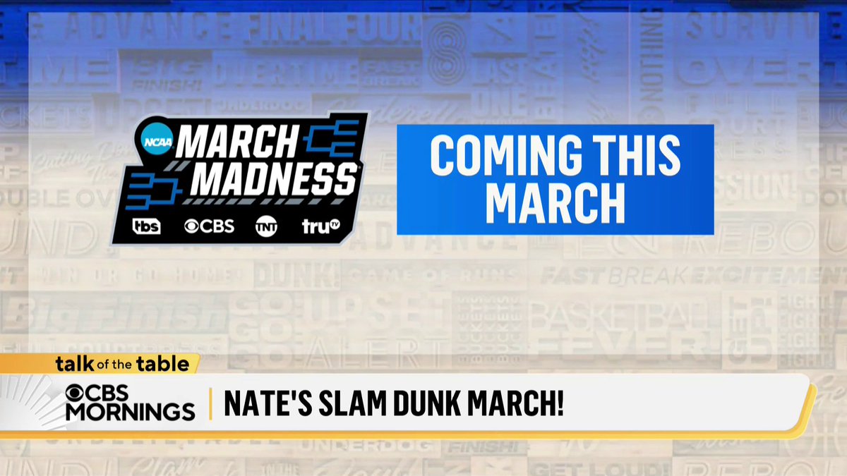 Legendary sportscaster Ernie Johnson is “taking a step back from the first few rounds” of March Madness — and our very own Nathaniel E Burleson is stepping in for the first two weeks of the tournament, alongside Adam Zucker and Adam Lefkoe. Watch the tournament next month across CBS, TBS Network, TNT truTV.
