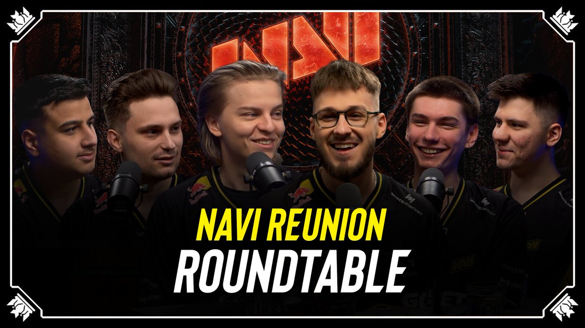 The reunion of a Major winning NAVI line-up 🙏 From how they deal with the pressure to their funniest callouts, they dive deep in this 40-minute long roundtable!