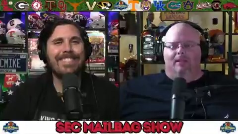 What happens first: The SEC Championship Game goes away, or a program that has never won it, wins it? Those programs: Arkansas, Kentucky, Miss State, Mizzou, Ole Miss, South Carolina, Texas A&amp;M, Vandy, Texas, Oklahoma Full show: