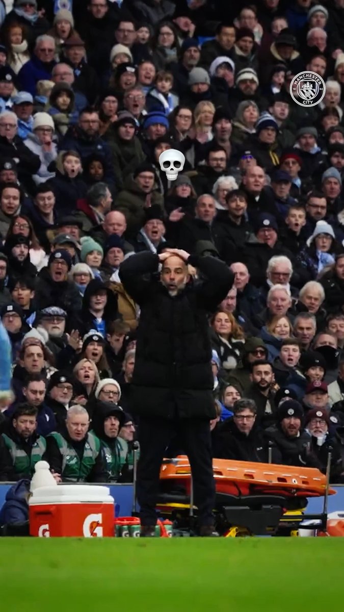 Pep's reaction 🤯