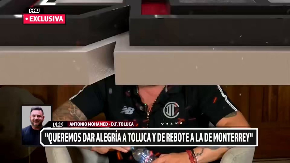 Antonio Mohamed declaró hace unos meses que Monterrey nunca lo buscó… Tato Noriega ayer dijó que Turco no ha estado disponible… ¿Quién miente? 🤨