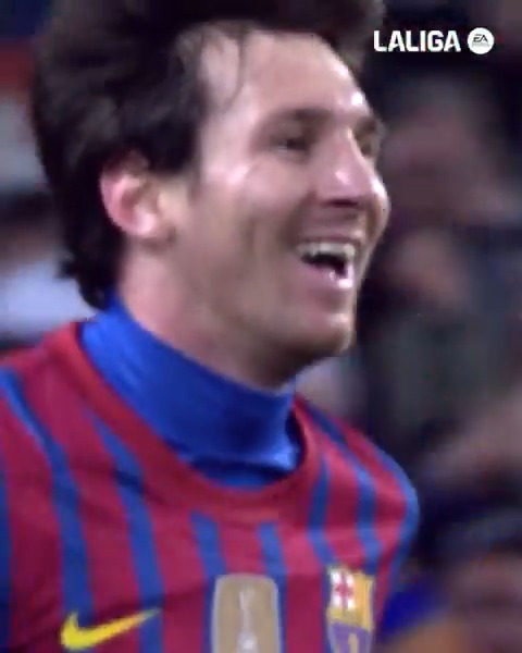 MESSI PÓKER. ♠ Tal día como hoy, en 2012, el argentino marcaba este póker con el FC Barcelona. LALIGAHistory