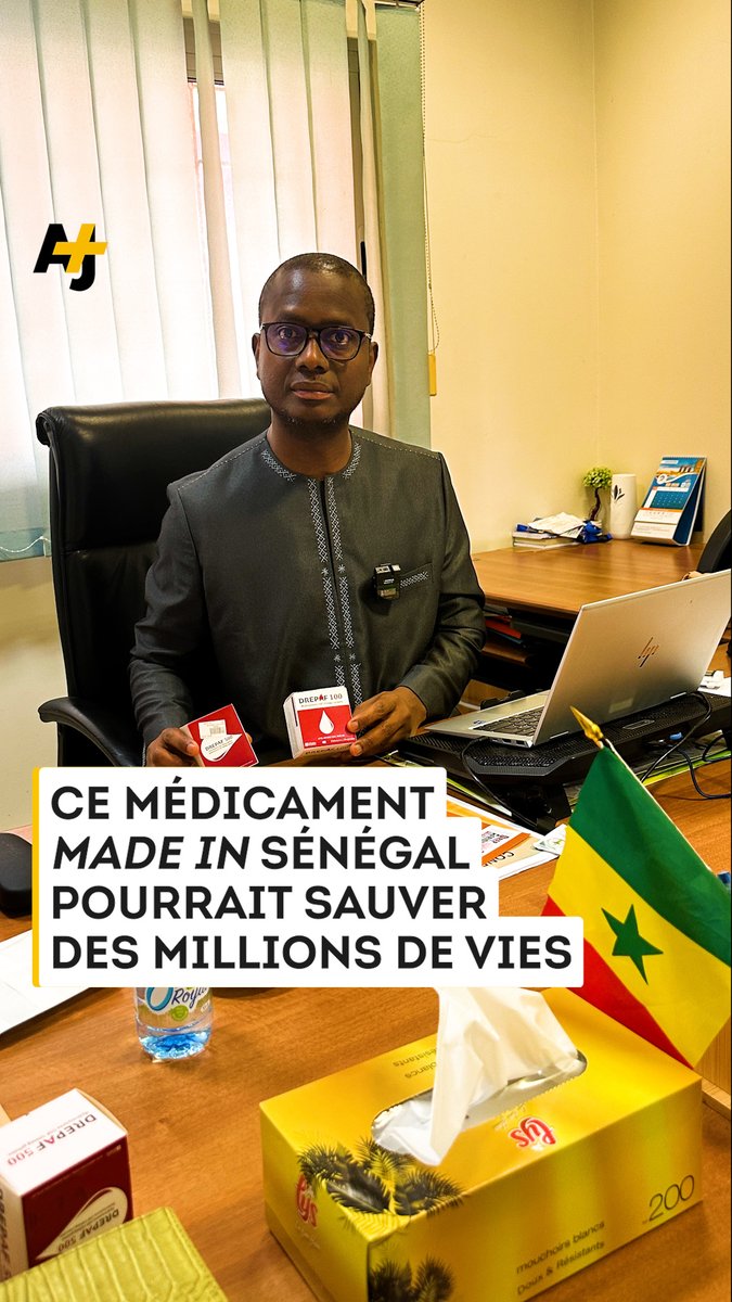 Créée par des médecins et des pharmaciens sénégalais, cette entreprise produit à Dakar un médicament destiné à traiter la drépanocytose.