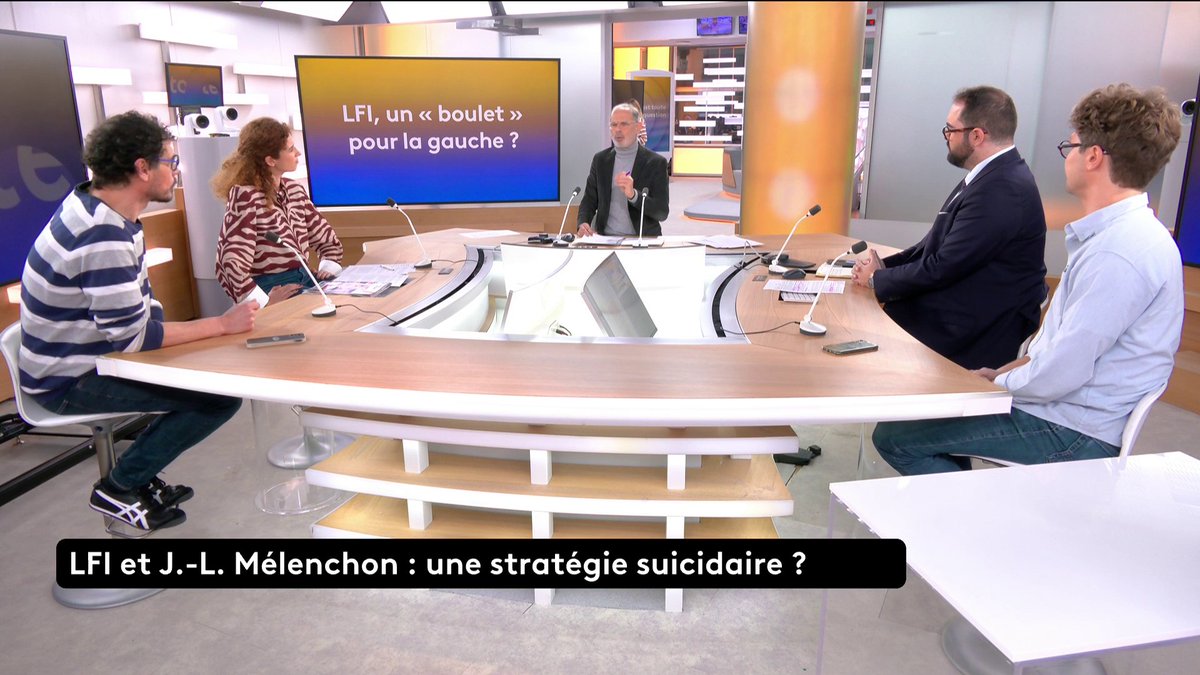 🔴 🗣️ "La France insoumise, vous m'auriez dit il y a trois ans, est ce qu'elle est d'extrême gauche, je vous aurais dit non, aujourd'hui je vous dis oui", affirme l'historien des radicalités politiques Sylvain Boulouque. Gilles Bornstein #CestTouteLaQuestion #Canal16