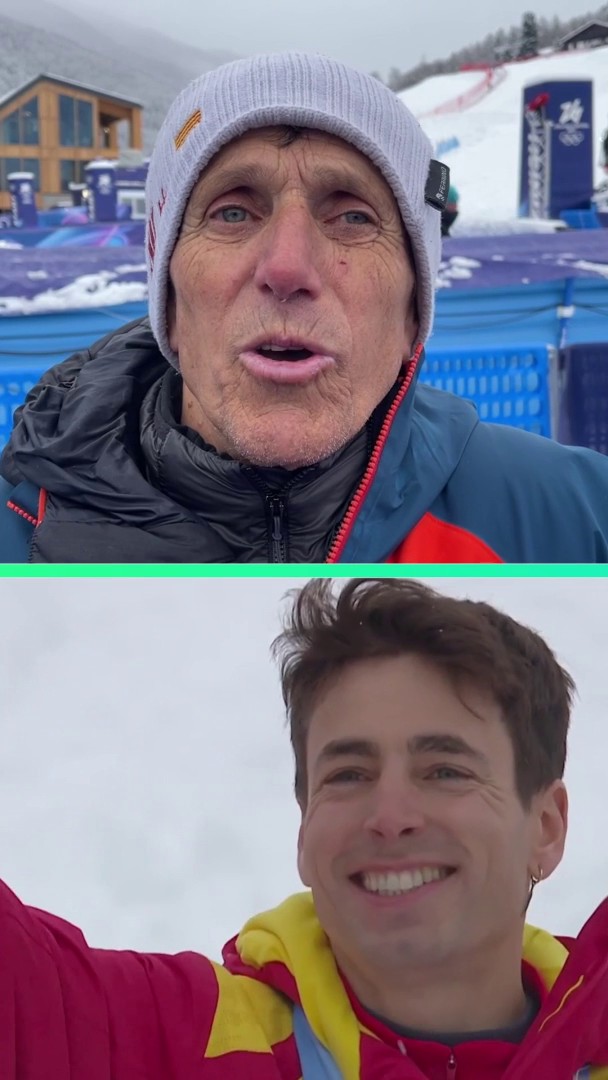 🫶👨👩👦 Nada como el orgullo de un padre, y sobre todo si el hijo acaba de ganar el primer oro en 54 años para España 📌 Joan Cardona, padre de Oriol: "Ha salido redondo" #MilanoCortina2026