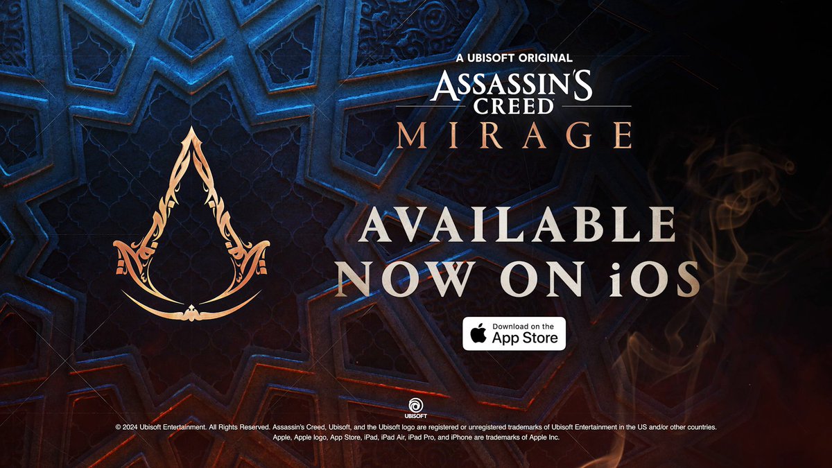Valley of Memory IN YOUR POCKET?! This free massive update is now available to iOS players of Assassin’s Creed Mirage as well⏳🦅 Download for free: