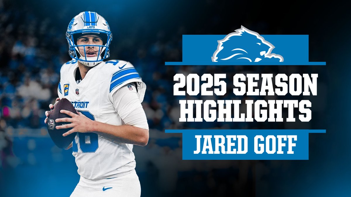 The best of Jared Goff's 2025 season ๐ฏ