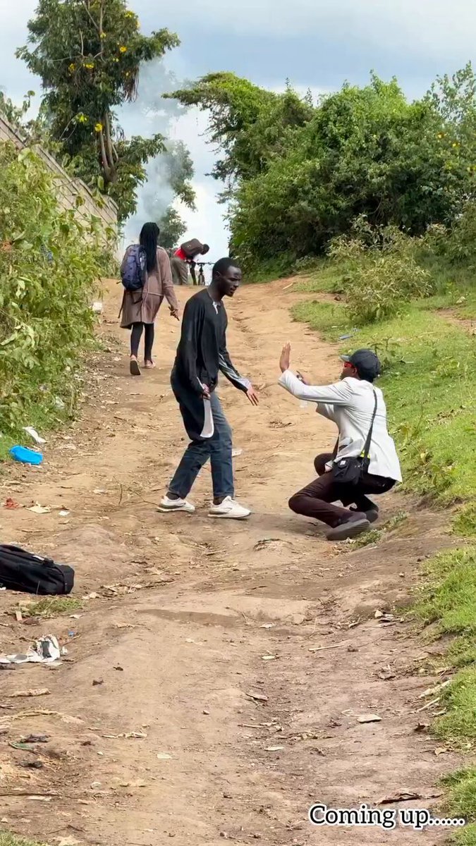 I warned you KIPCHUMBA MURKOMEN, E.G.H National Police Service-Kenya DCI KENYA This kind of street prank may look harmless, but it is a tragedy waiting to happen. Sooner or later someone will panic, react and a life will be lost. Please act before we are discussing a preventable death.