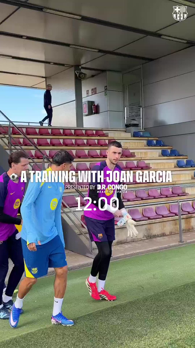 Training with Joan Garcia ⚽️ 🇨🇩 Pusa kaka!