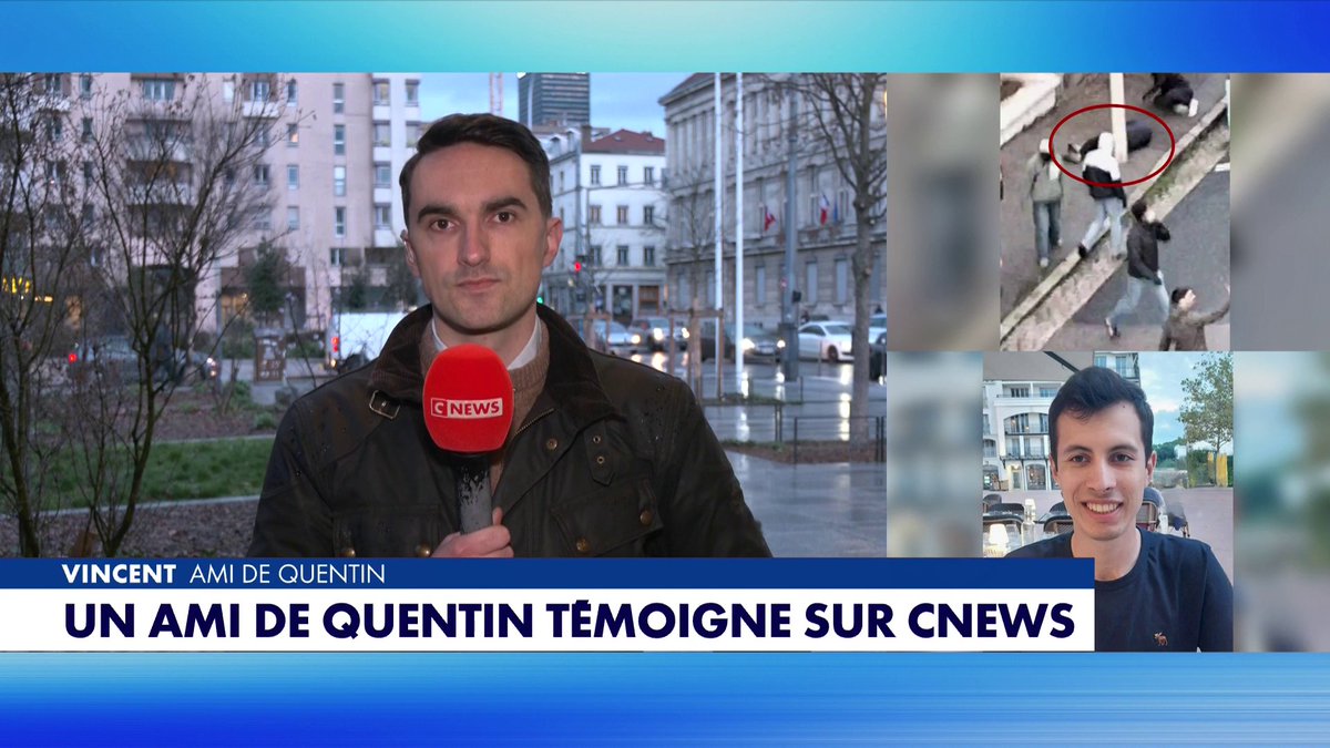 Vincent, ami de Quentin, témoigne sur CNEWS : «Il était animé par sa foi et il cherchait à devenir un homme de plus en plus bon», dans #Punchline