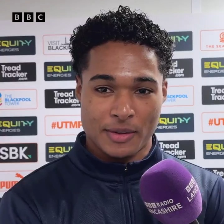🟠 "It's been my first time living by myself. I've really enjoyed the challenge so far on and off the pitch. It's been a great experience for me so far." Reuell Walters joined #Blackpool from #Luton Town #utmp | #bbcfootball