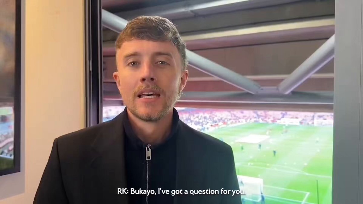 🎙️ Roman Kemp: “How does it feel to wear the captain’s armband?” 🗣️ Bukayo Saka: “The first few times, it’s like an adrenaline shot. To this day, it’s a massive honour. Long may [my relationship with Martin Ødegaard] continue, and hopefully we can win things together.” ❤️©️
