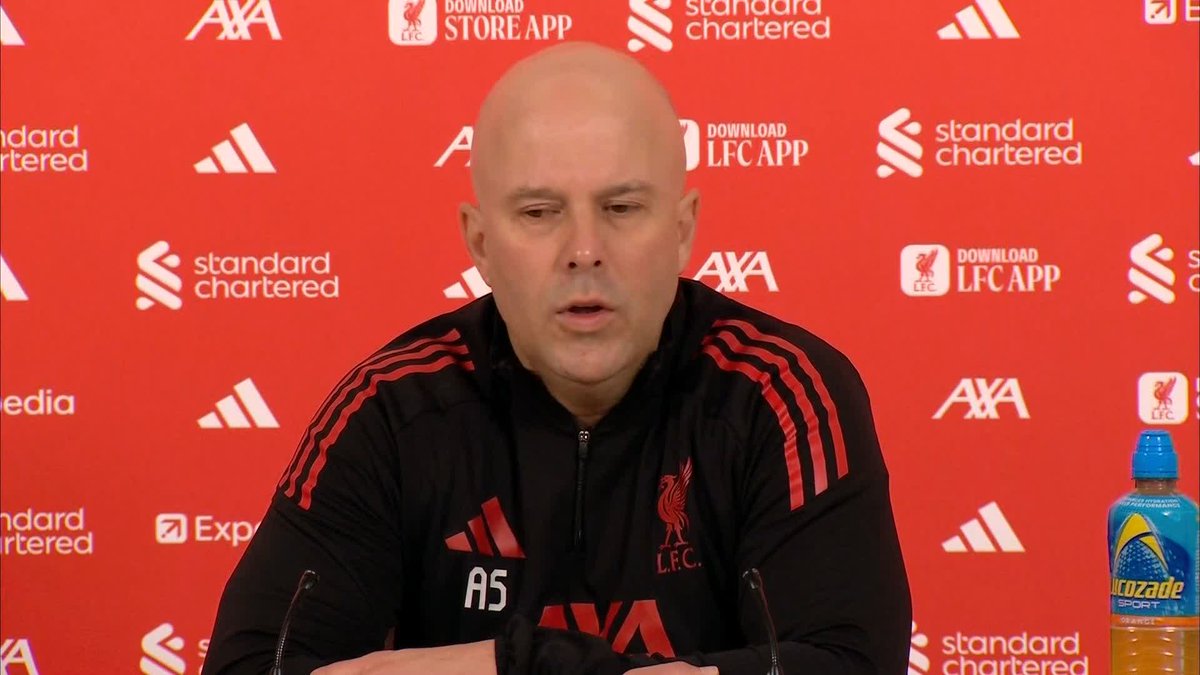 “We’ve improved compared to three or four months ago” “We are in a much better place now than we were months ago” 🗣️ Arne Slot on Liverpool's improvement