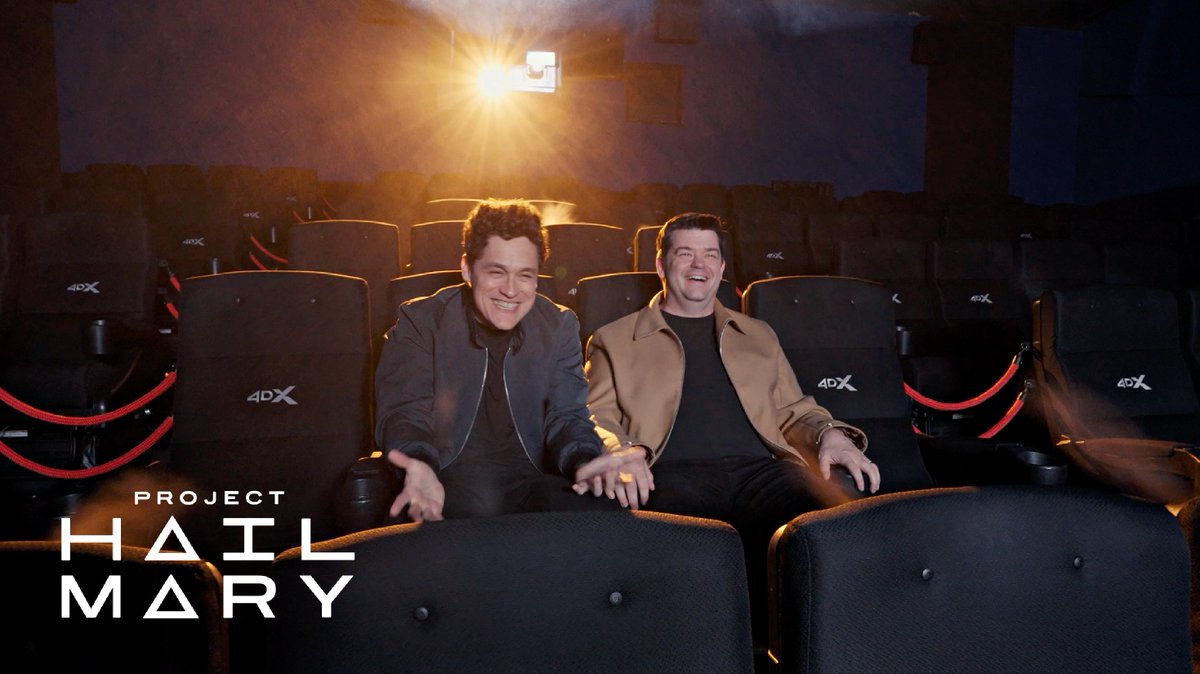 There’s only one #ProjectHailMary — but there are many ways to experience it at the movies. Join Co-Directors Phil Lord and Christopher Miller on their premium theater tour as they walk you through every format you can see it in. Tickets on sale tomorrow.