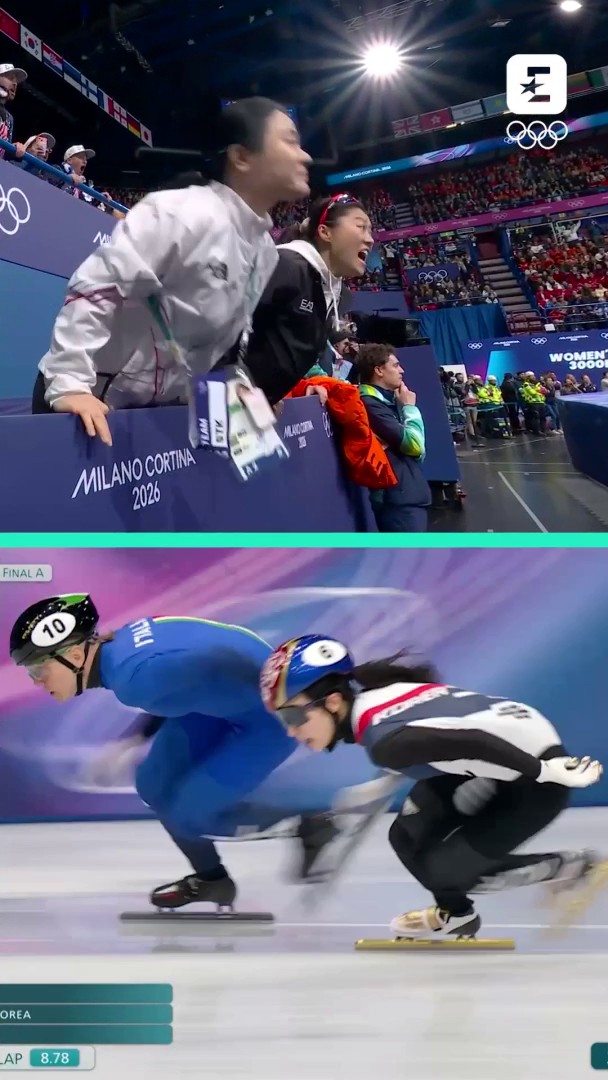 PASSIONE PURA! Che tensione per le coach di Italia e Corea del Sud durante la finale di staffetta femminile di short track
